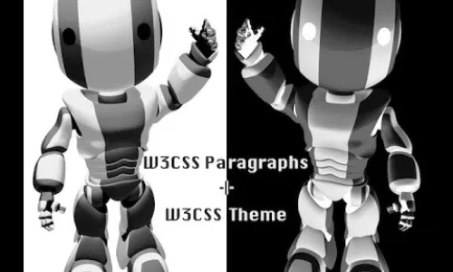 ⚡️ Hero in W3CSS Paragraphs & W3CSS Theme | W3CSS Paragraphs Becomes Paragraphs Bundles
